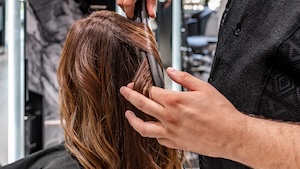 client getting a style